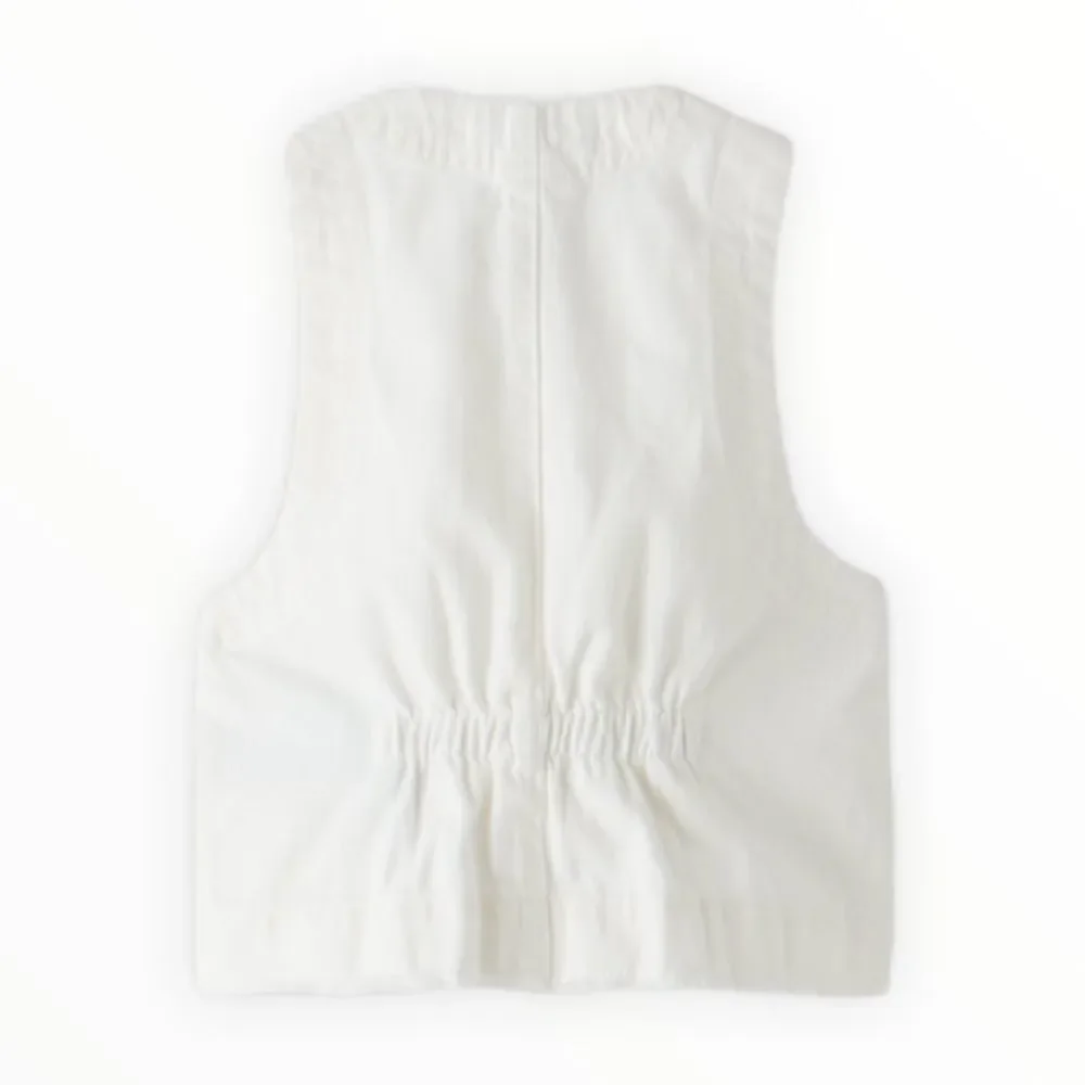 ZARA Kids | White | DENIM VEST